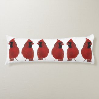 Cardinals Body Pillow