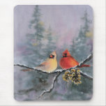 CARDINALS by SHARON SHARPE Mouse Pads