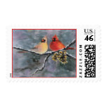 CARDINALS by SHARON SHARPE Stamp