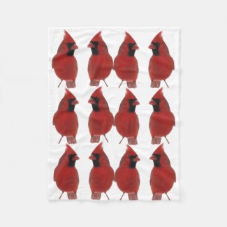 Cardinals Fleece Blanket