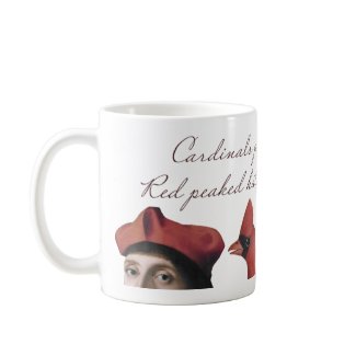 Cardinals in a Row Mug