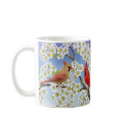 Cardinals in Flowering Spring Tree Mug mug