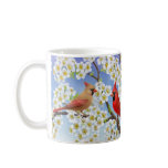 Cardinals in Flowering Spring Tree Mug