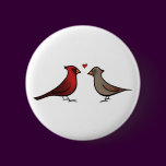 Cardinals in Love Button