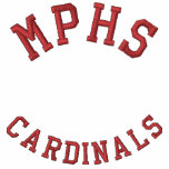 CARDINALS, MPHS embroidered shirts