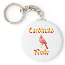 Cardinals Rule Key Chain
