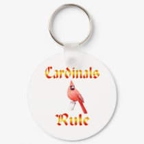 Cardinals Rule keychains