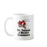 Cardinals with athletic font mugs