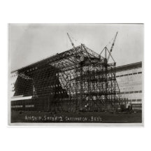 Cardington, Construction for Shed 2 for airship Post Cards