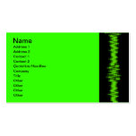 Cardiogram, Name, Address 1, Address 2, Contact... Business Cards