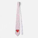 CARDIOGRAM WITH HEART TIE