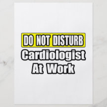 Cardiologist At Work Flyers