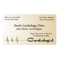 Cardiologist Business Card