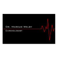 Cardiologist Business Card