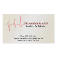 Cardiologist Business Card