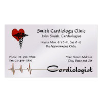 Cardiologist Business Card