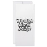 Cardiologist Joke...Two Thumbs Rack Card Template