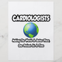 Cardiologists...Making the World a Better Place Personalized Flyer