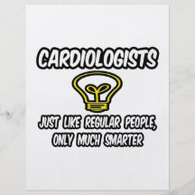 Cardiologists...Regular People, Only Smarter Flyer