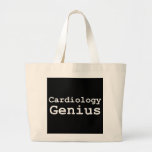 Cardiology Genius Gifts Canvas Bags