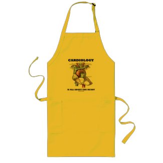 Cardiology Is All About The Heart (Anatomical) Apron