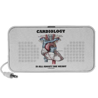Cardiology Is All About The Heart (Anatomical) Mp3 Speaker