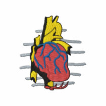 Cardiology Logo embroidered shirts by ZazzleEmbroidery Cardiology Logo embroidered shirts