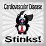 Cardiovascular Disease Stinks Skunk Awareness Desi Posters