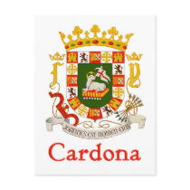 Cardona Shield of Puerto Rico postcards
