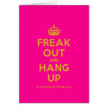[Crown] freak out and hang up  Cards