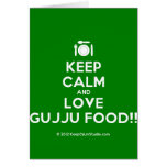 [Cutlery and plate] keep calm and love gujju food!!  Cards