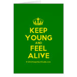 [Dancing crown] keep young and feel alive  Cards