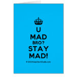 [Crown] u mad bro? stay mad!  Cards