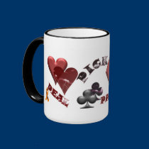CARDS Anyone-LG. Cup Blk accent mugs