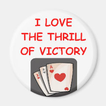 CARDS FRIDGE MAGNET
