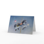 Cards - Grey Mare Carousel Horse
