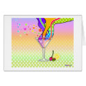 Cards - Maxxed Pop Art Martini