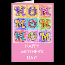 Cards - MOM Pop Art cards