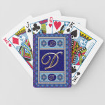 Cards Monogram D One of a kind View notes please Bicycle Card Decks