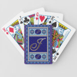 Cards Monogram J One of a kind View notes please Poker Cards