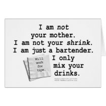 Cards - Not Your Shrink