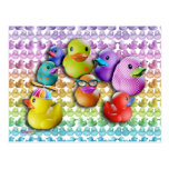 CARDS Rubber Duckies Pop Art Post Cards