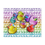 CARDS Rubber Duckies Pop Art Post Cards