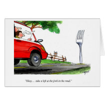 CARDtoon Fork in the Road cards