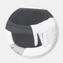 CardTrick111009 copy Refrigerator Magnet