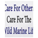 Care For Others Care For The Wild Marine Life Personalized Flyer