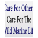 Care For Others Care For The Wild Marine Life Customized Letterhead