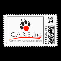 CARE logo stamps