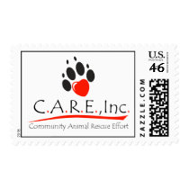 CARE logo stamps
