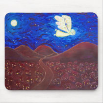 Care of the Soul Angel Mousepad by donnabellasangels Care of the Soul Angel Mousepad